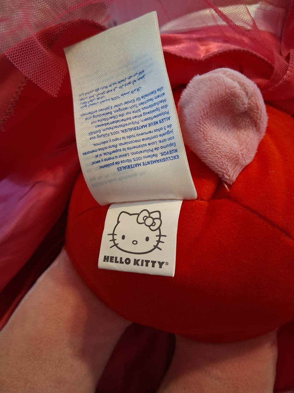 Build A Bear Pink Hello Kitty Princess Plush Doll - Picture 5 of 5